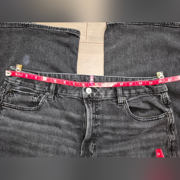 Emerica Dark Gray Flare Women's Jeans - Picture 6 of 7